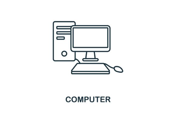 Computer Icon for Embroidery Projects