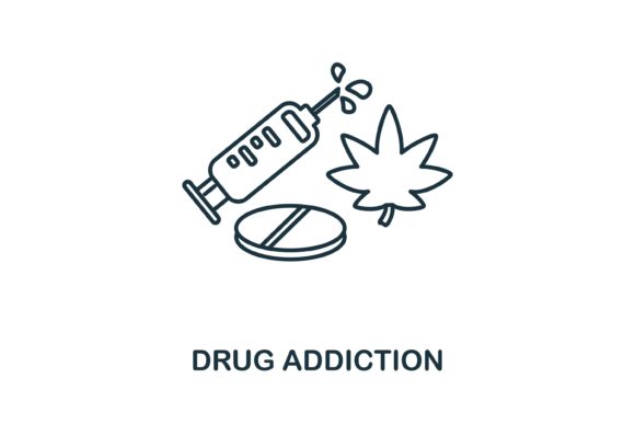 Drug Addiction Icon Review for Embroidery Projects