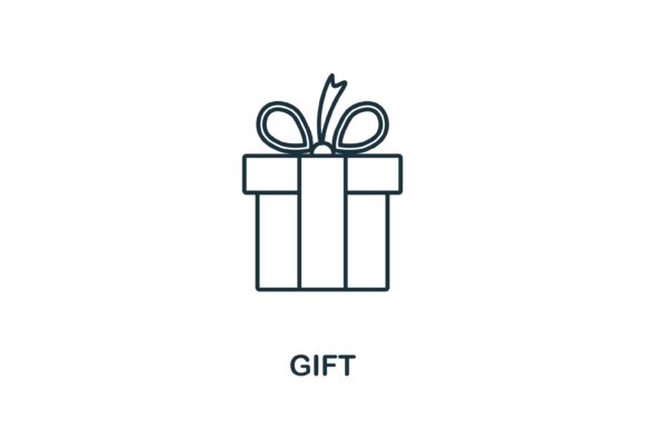 Gift Icon: A Versatile Graphic Asset for Branding and Marketing