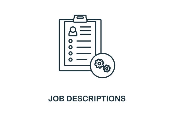 Job Descriptions Icon for Digital Product Creators