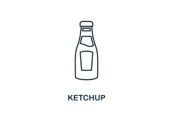 Ketchup Icon: A Versatile Graphic for Branding and Marketing