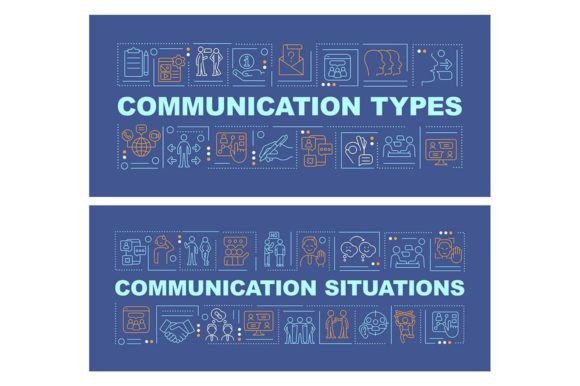 Participation in Communication Banners - Graphic Templates for Digital Sellers