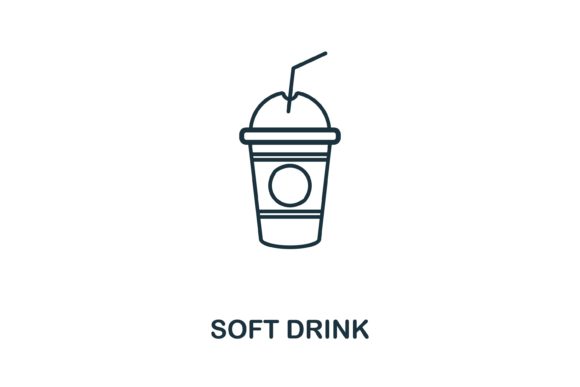 Soft Drink Icon for Crafting and Graphics