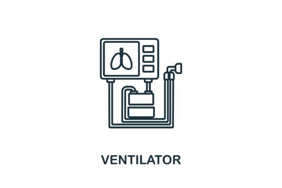 Ventilator Icon for Graphics and Icons