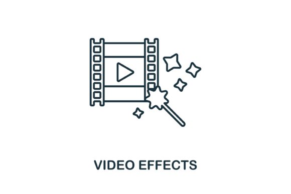 Video Effects Icon for Embroidery Projects